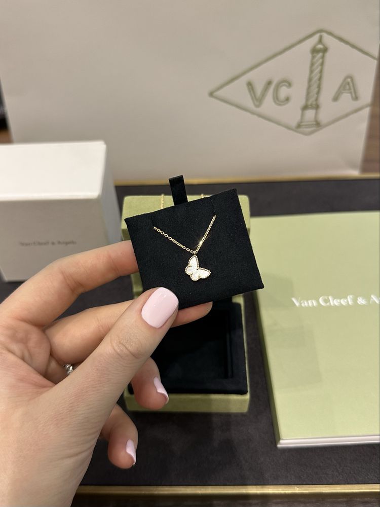 NEW Подвеска Van Cleef and Arpels Sweet Butterflies VCARF6930
