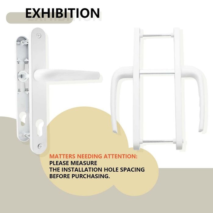 Maner usa PVC alb