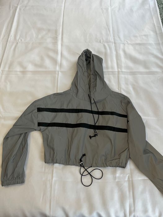 Hanorac cu glugă de ploaie reflectorizant