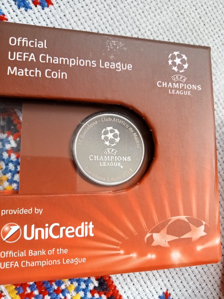 Coin, Barcelona,Atletico,Manchester, Bayern UEFA Champions League 2013