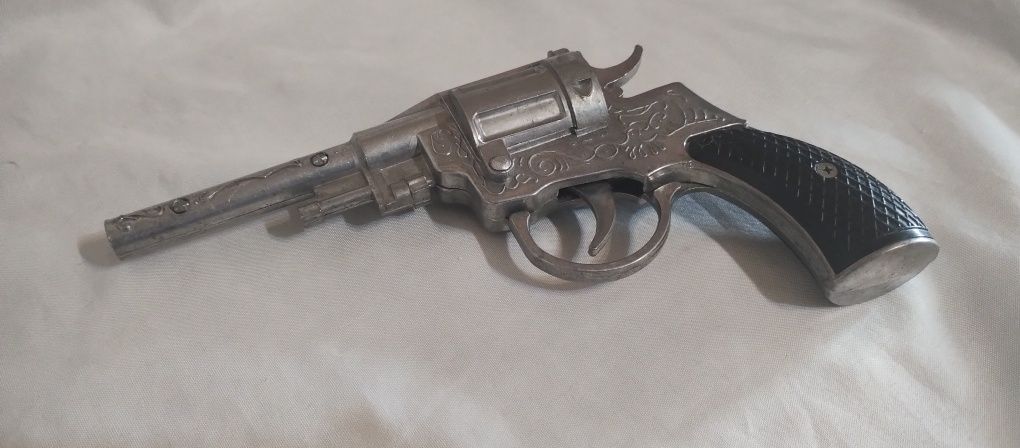 Метален револвер с капси Наган 1895 СССР