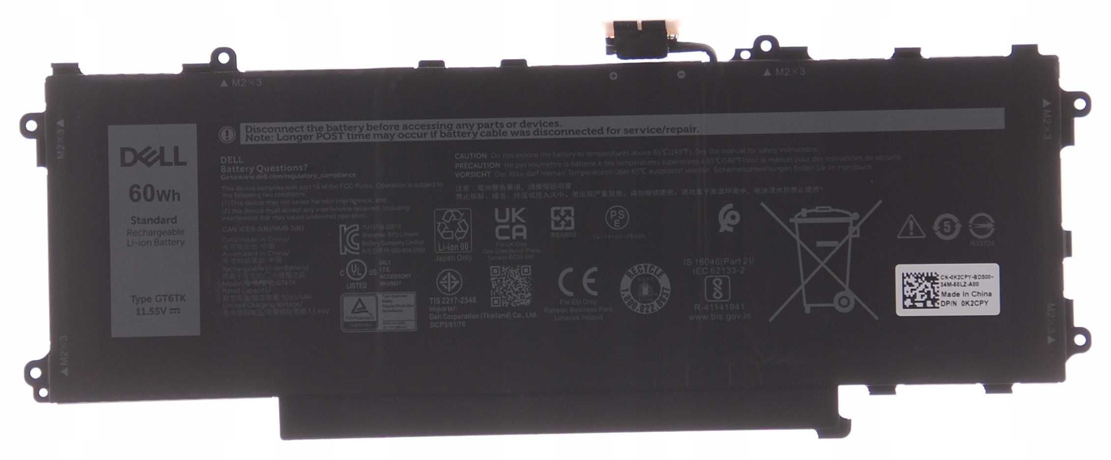 Baterie Dell Latitude 2 in 1 9440 / 9450