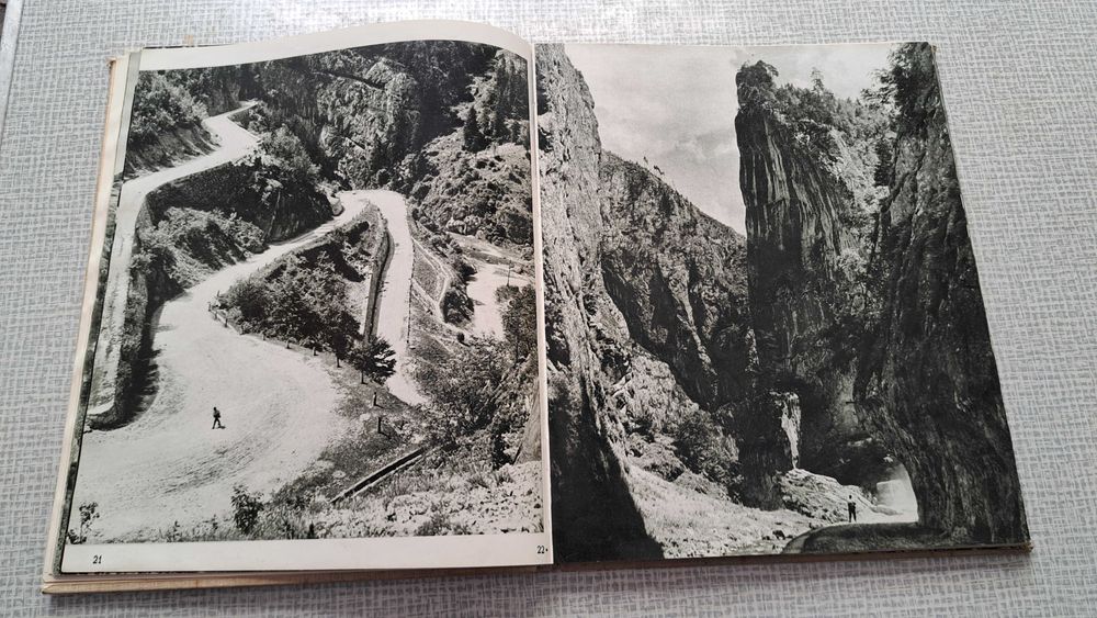 Romania ilustratii foto din Carpatii din perioada PCR Comunism , 1963