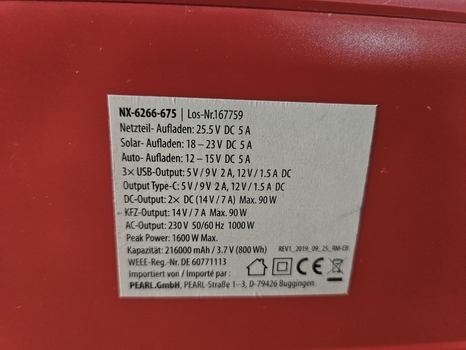 Power bank Acumulator portabil 1000 wați