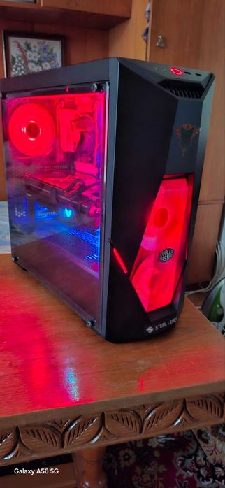 Мощен геймърски компютър. AMD RX 6800 16GB; Intel Core i5 11400F