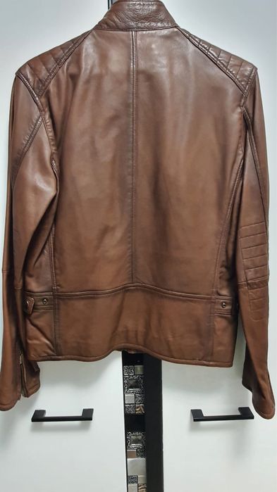 Geaca piele naturala Massimo Dutti