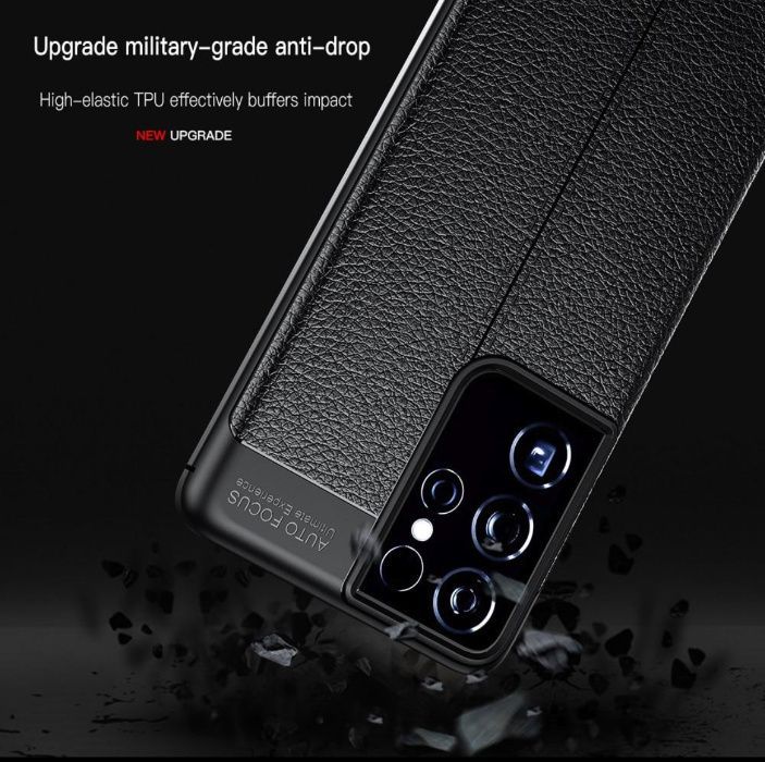Husa Antisoc model PIELE Samsung Galaxy S21, S21+, S21 Plus, S21 Ultra