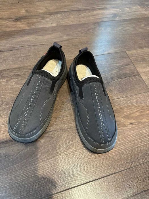 Мужские легкие тканевые слипоны (кроссовки)