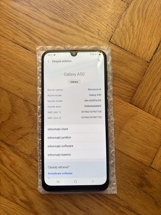 Samsung Galaxy A50 de 128 Gb Dual Black
