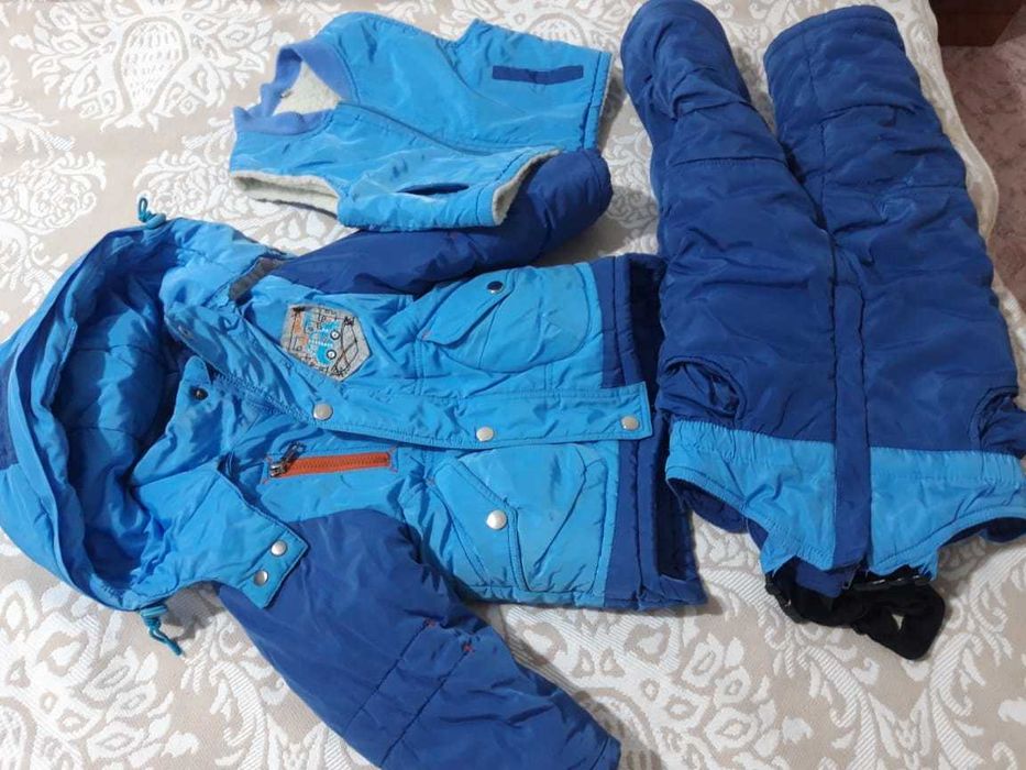 отдам детская куртка зимняя, комбинезон kiko