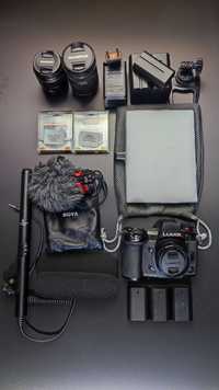 Kit fotovideo (Panasonic DC-G9, Olympus, Manfrotto, DJI Ronin-SC etc.)