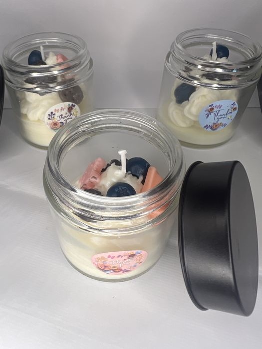 Lumânare dulce din ceara de soia