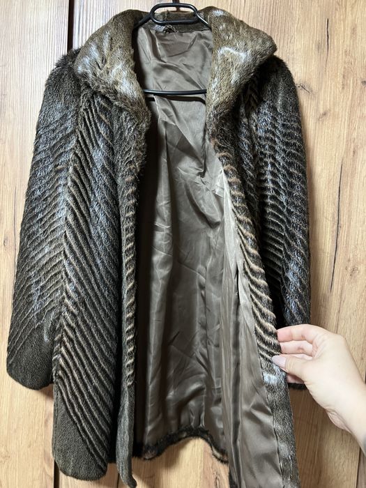 Blana naturala de nurca rasa