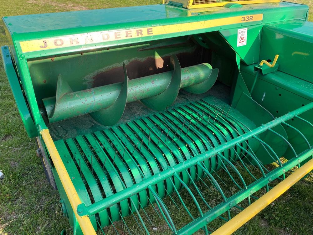 Presa baloti balotiera John Deere 332