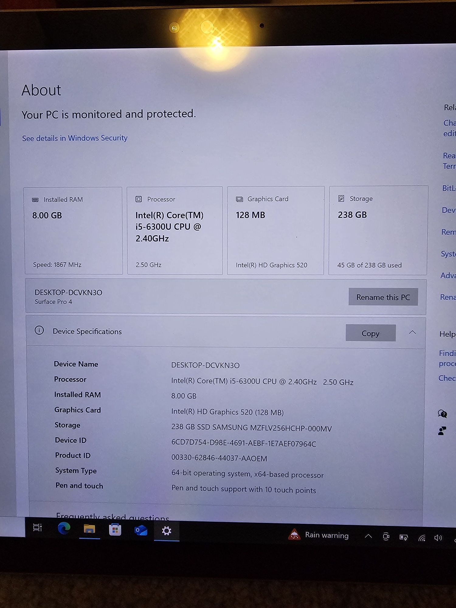 Microsoft Surface 4 Pro