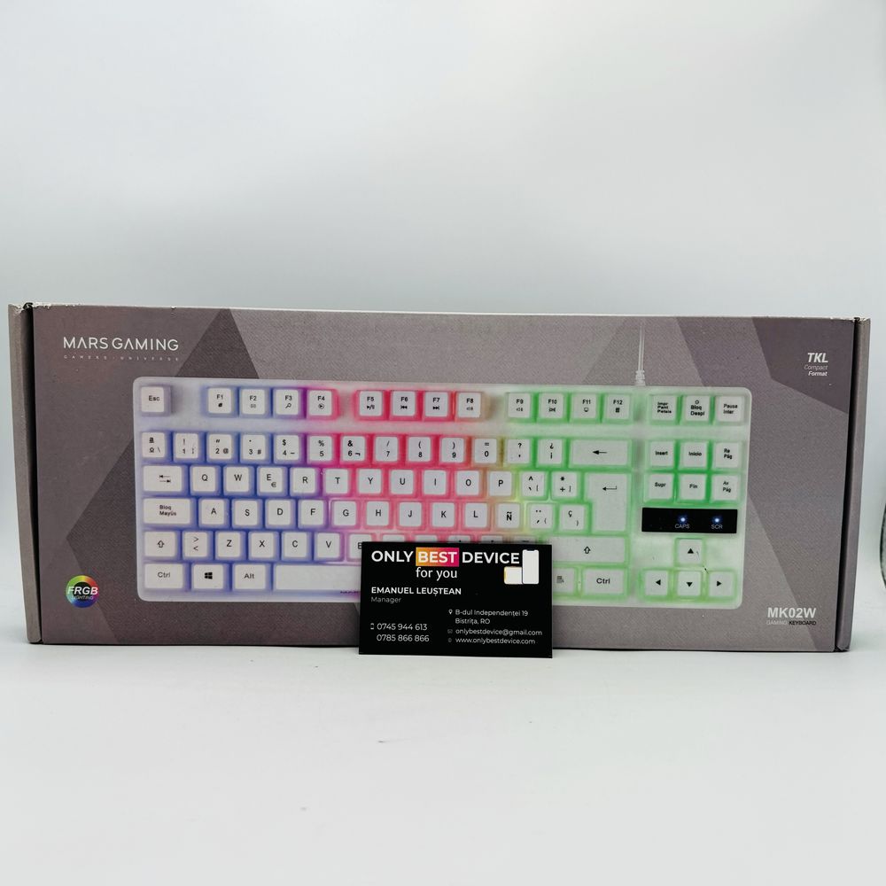 Tastatura MK02W Mars Gaming Noua / Sigilate
