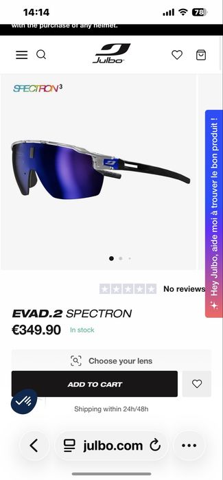 Ochelari sport smart Julbo Evad-2