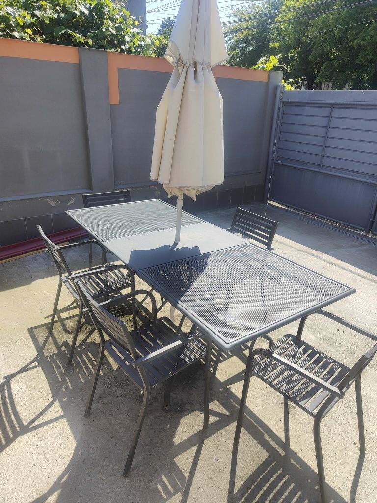 Set Mobilier gradina din fier rezistent