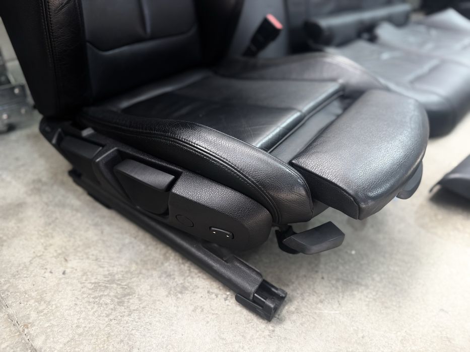 Перфектен рекаро салон черна кожа за BMW F31