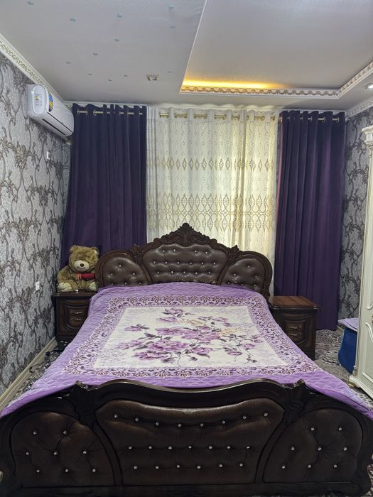 Двух спальный 2 та тумбочка и тремо сотилади тезда