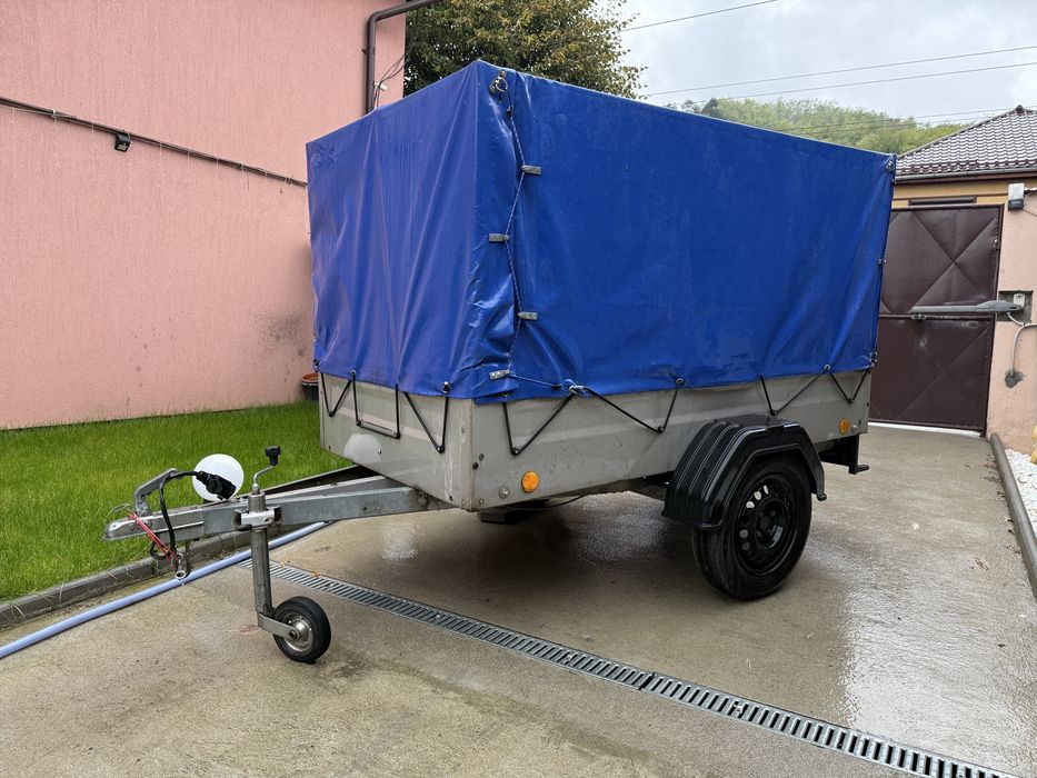 Remorca TPV 750kg inmatriculata (nu Repo, Humbaur,Obi)