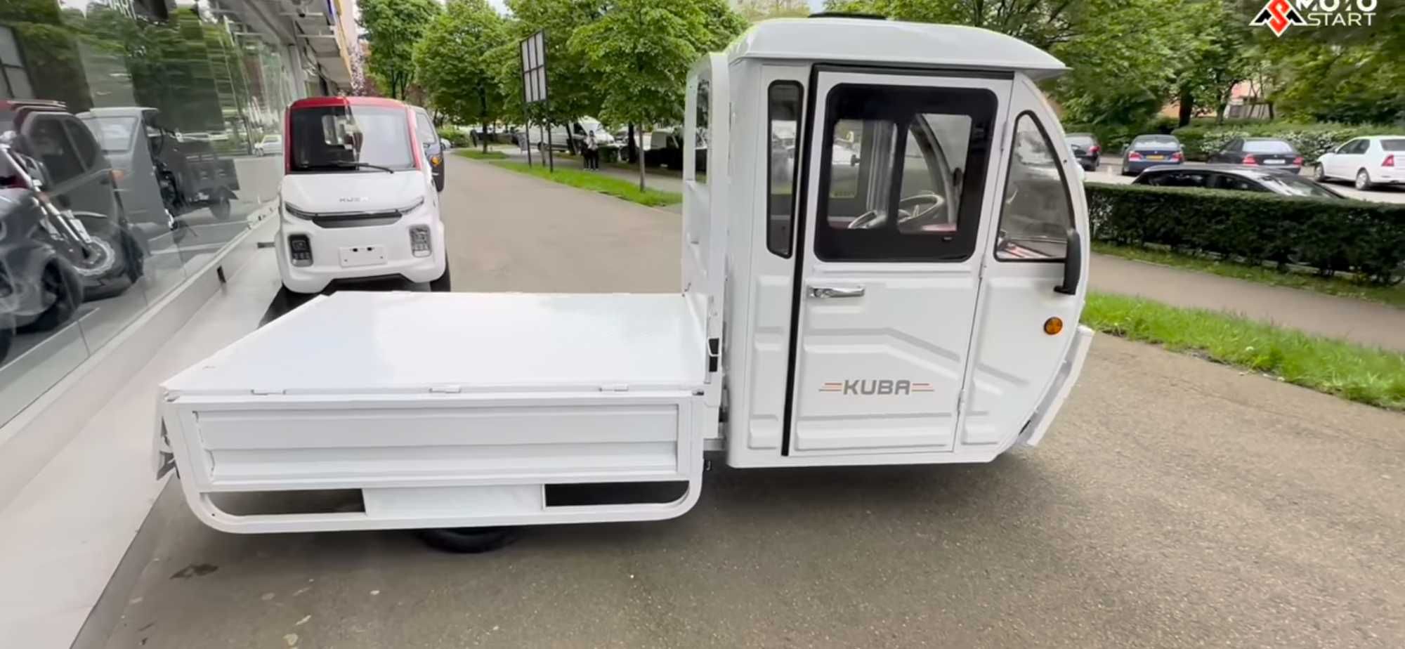 Triciclu Electric Kuba E-KAMYONET motor de 1000W si autonomie de 80km