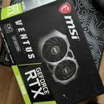 Видеокарта MSI GeForce RTX 2060 Super Ventus OC — отличное состояние