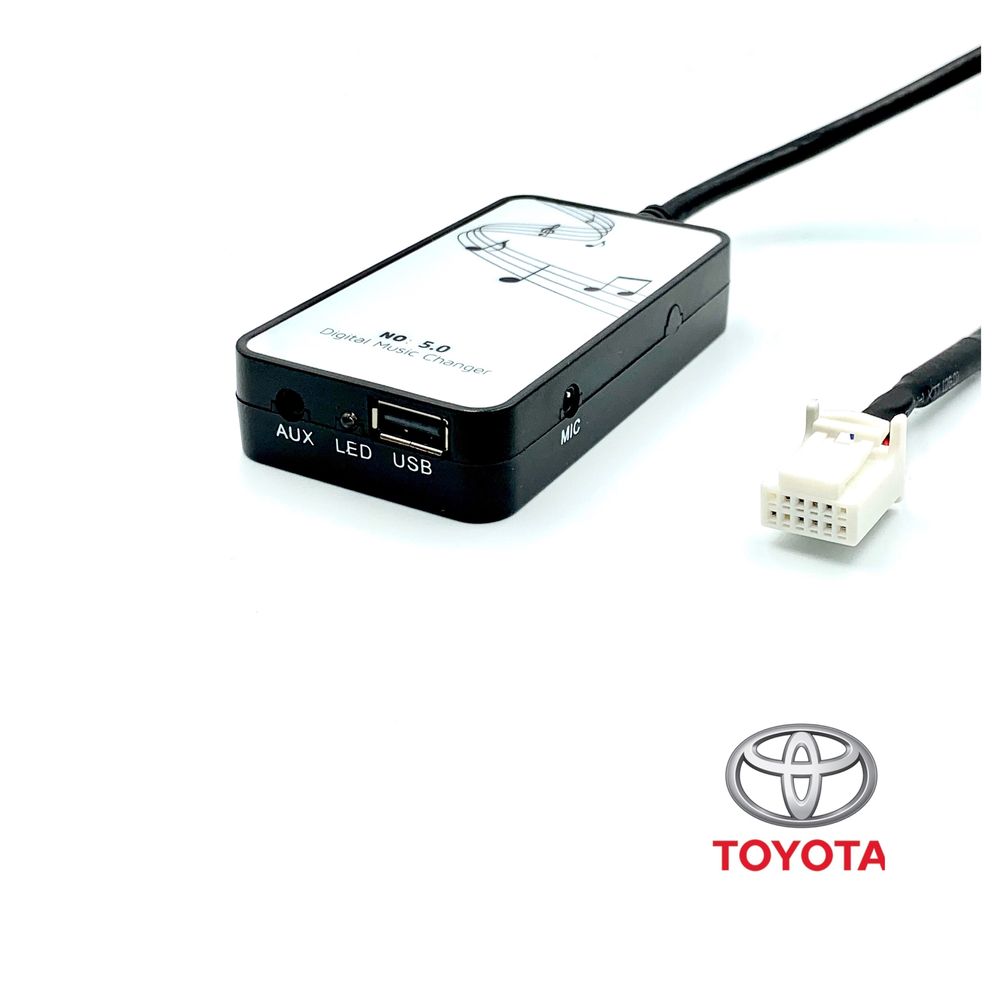 Interfata Bluetooh aux USB cu 12 pini pentru Toyota si Lexus
