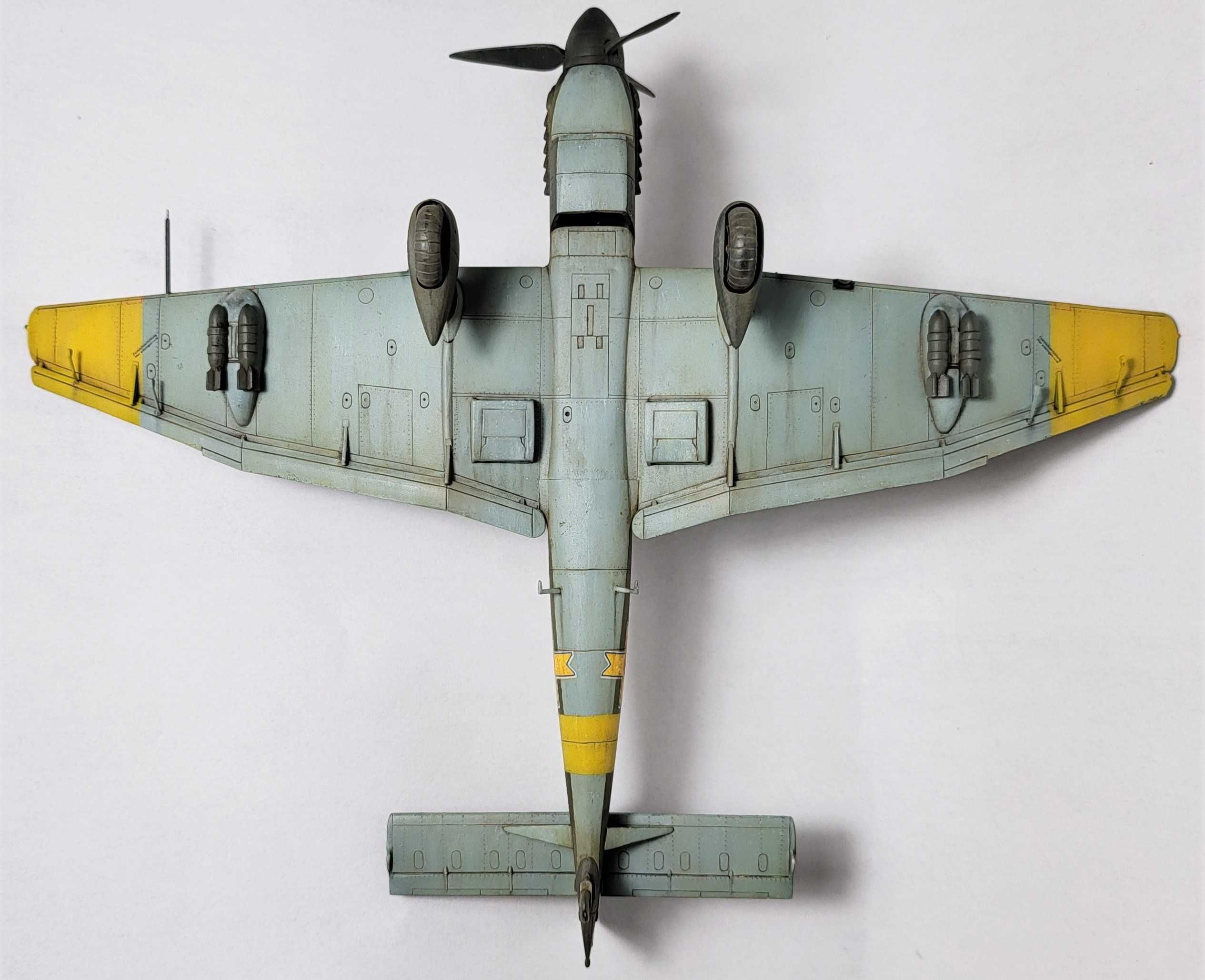 Modelism Diorama avion bombardament Stuka 1:72