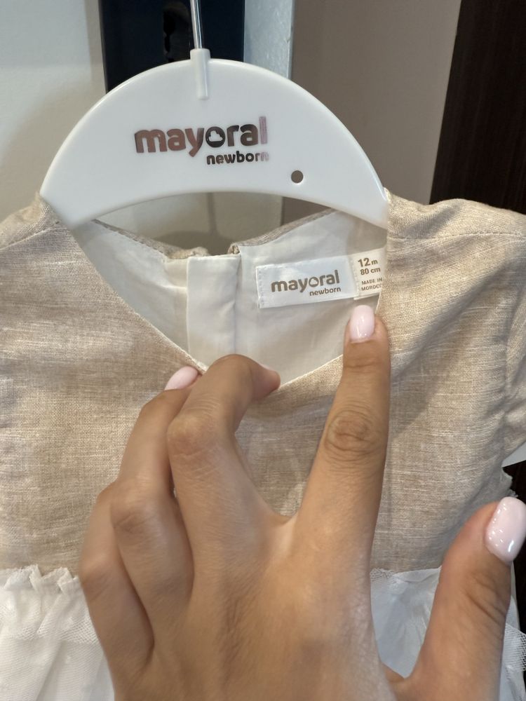 Детска рокля Mayoral -12м.