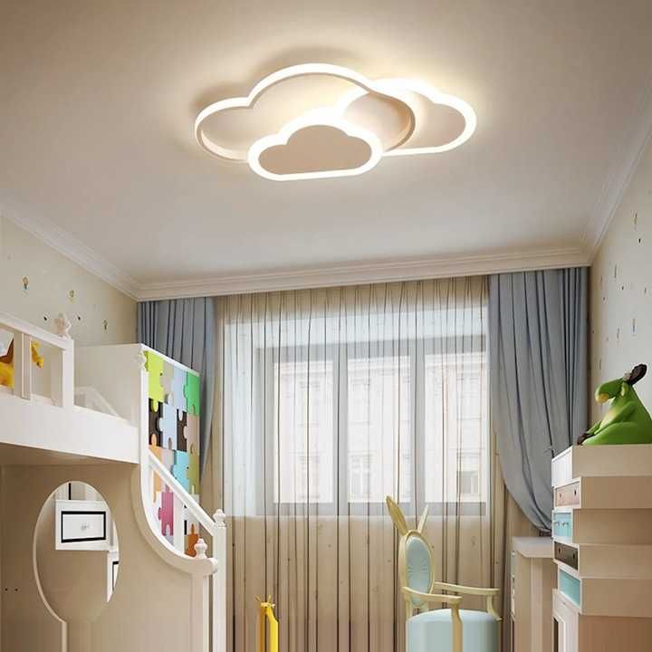 36W LED Полилей, форма на облак, димируем 2800-6000K