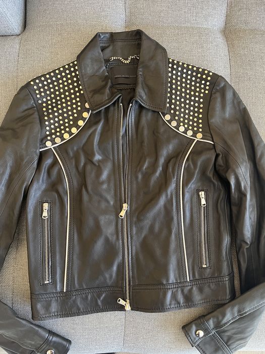 Дамско кожено яке Diesel Black Gold