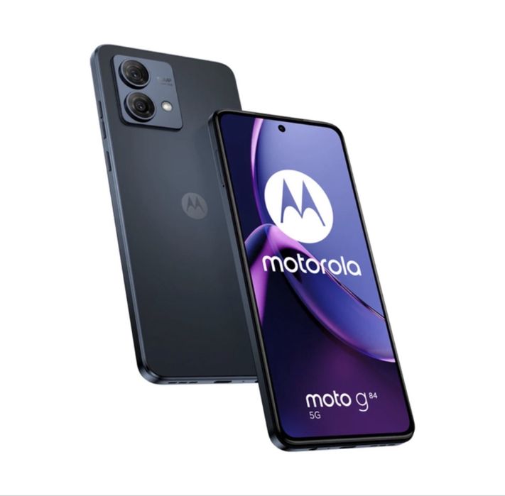 Motorola G 84 Midnight Blue 256 GB ЧИСТО НОВ!