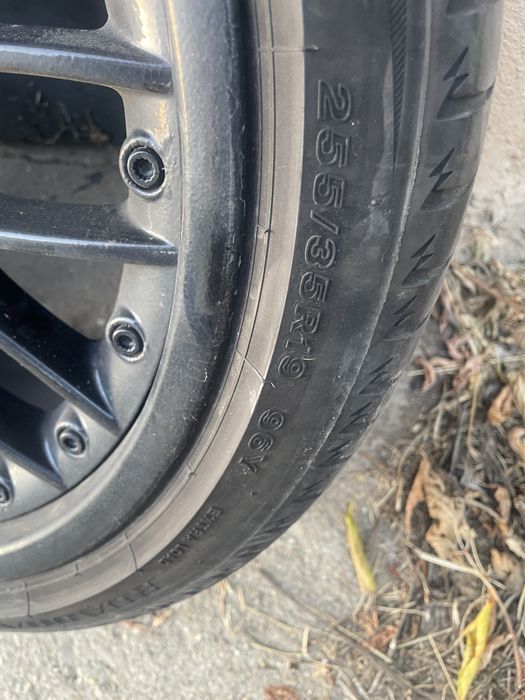 Jante BBS Speedline R19, 5x112, butuc 66.6, ET33, anvelope foarte bune