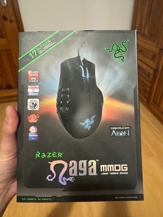 Razer Naga mmog 17 бутона