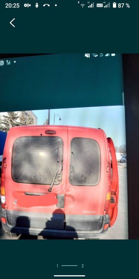 Uși spate portiere Renault kangoo 2005