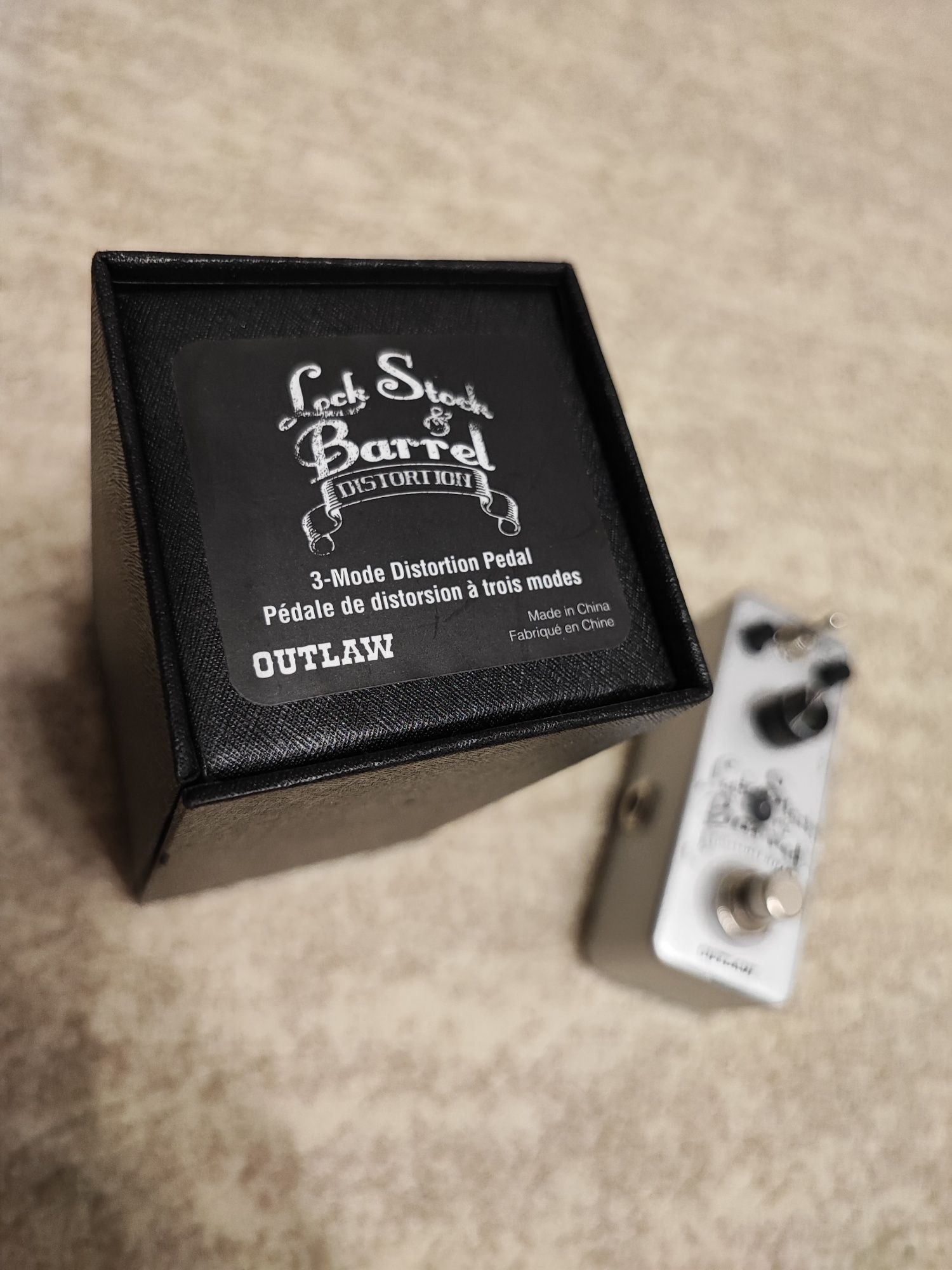 Pedală distors - efect chitara electrica Outlaw Lock, Stock & Barrel