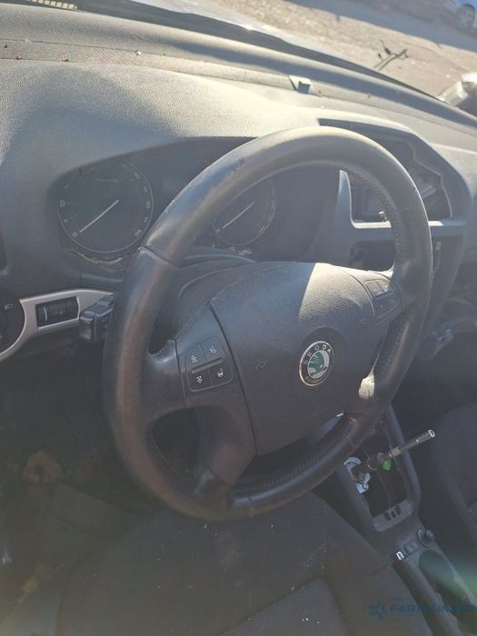 Volan de piele complet cu airbag si comenzi SKODA OCTAVIA 1Z3 2004 - 2008