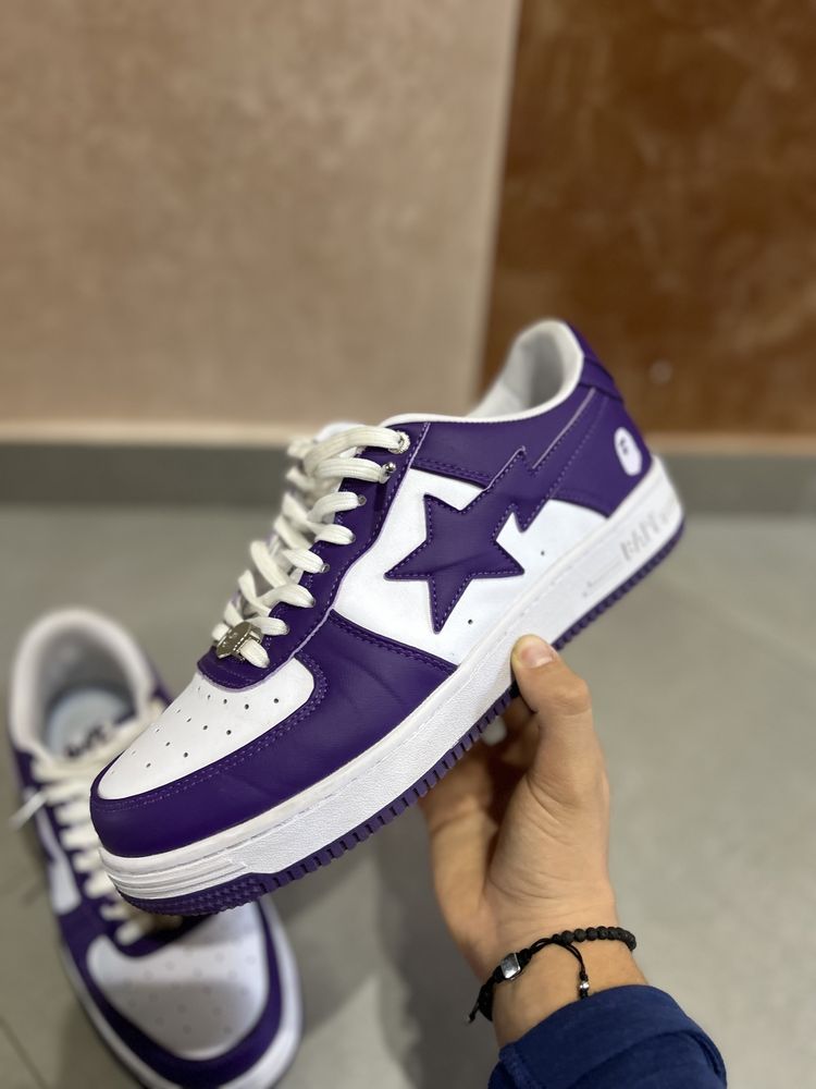 Adidași BapeSta purple