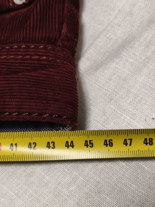 Pantaloni Bogner Comfort Fit mărime 5/M/L bărbați casual velură grena