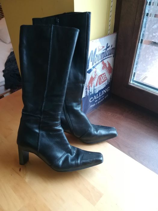 Cizme piele 36 1/2