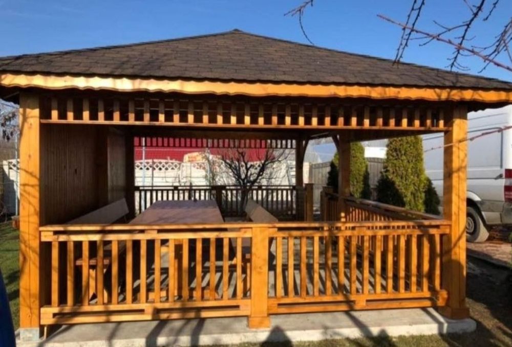 Foișor și terase mobilier și gradina