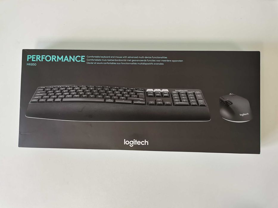 Нов безжичен комплект Logitech MK850 Performance мишка и клавиатура