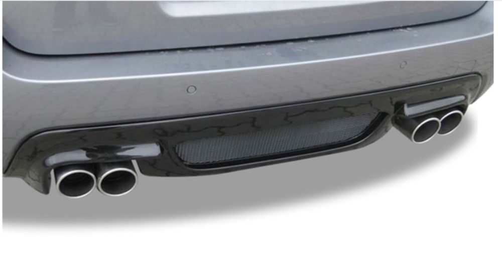 Дифузьор дифузер  броня bmw е60 двоен