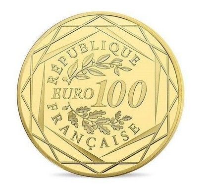 Златна и сребърна монети УЕФА ЕВРО 2016 - 100 И 10 ЕВРО