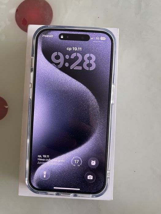 iPhone 15 Pro Blue Titanium 128GB