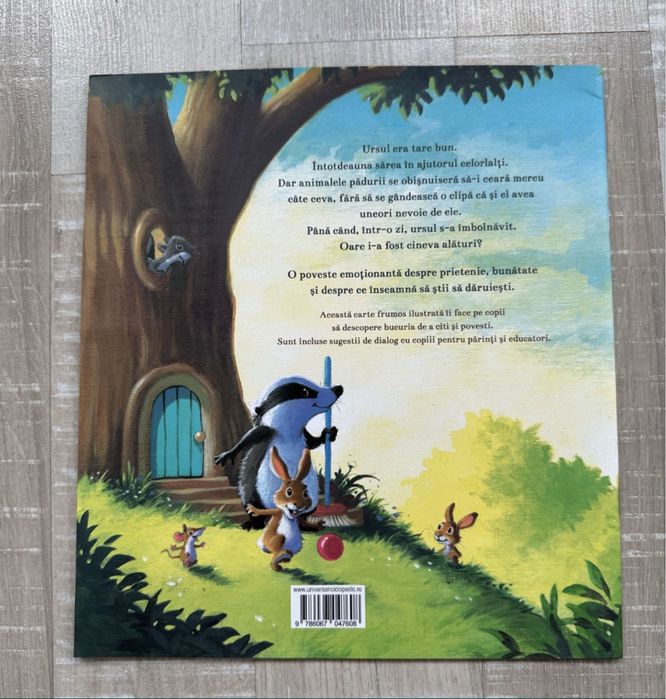 Carte copii, darul prieteniei.