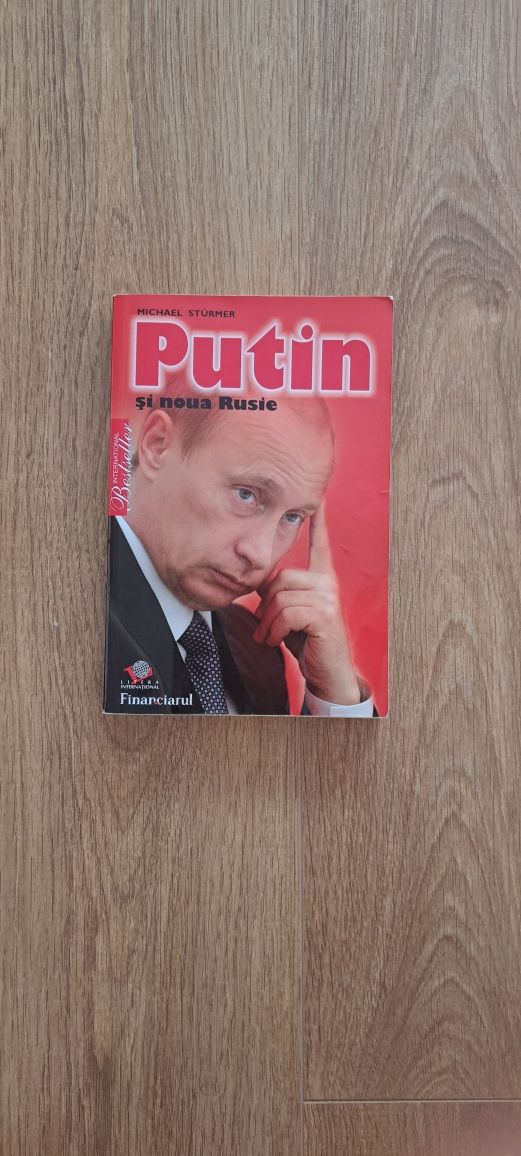 Vand carti de diferite genuri
Putin si noua Rusie-15 lei
Cum sa ne