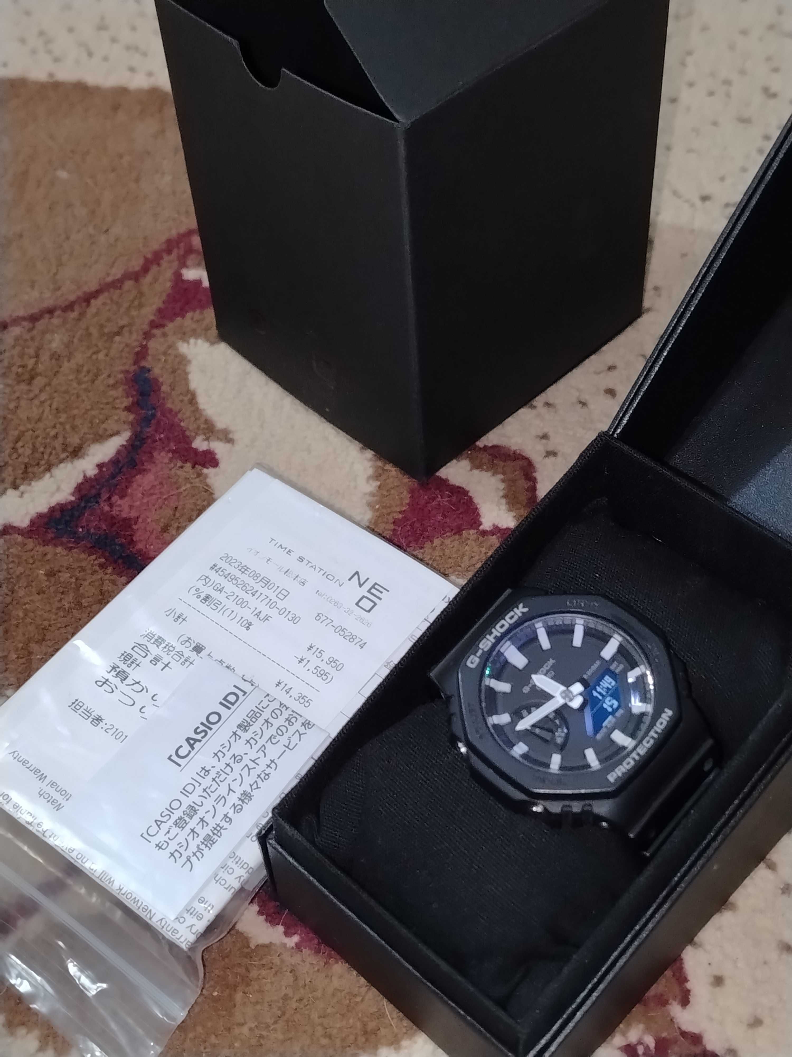 Casio G-shock GA-2100-1A