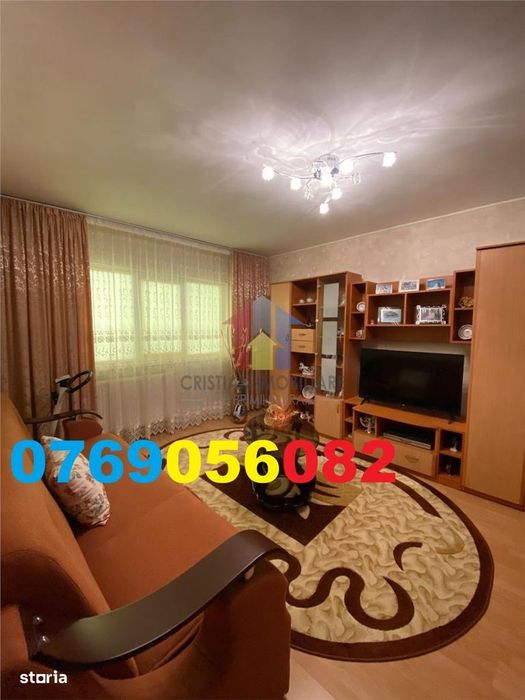 Artament 2 camere, etaj 1 zona Progresu mobilat+utilat